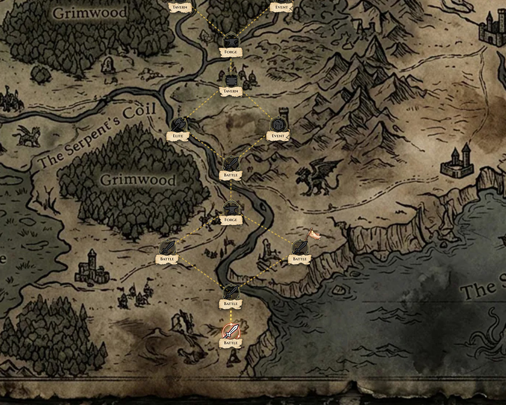 Warmonger hand-drawn campaign map