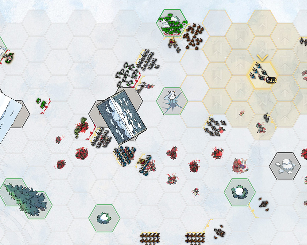 Warmonger frozen wastes terrain assets